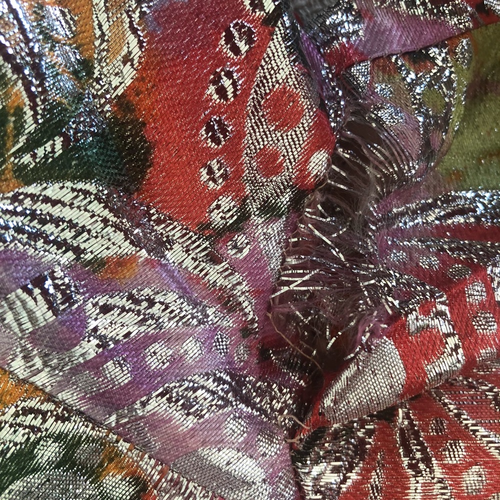 Vintage 1960’s 1970’s Mod Lurex Pantsuit - image 5